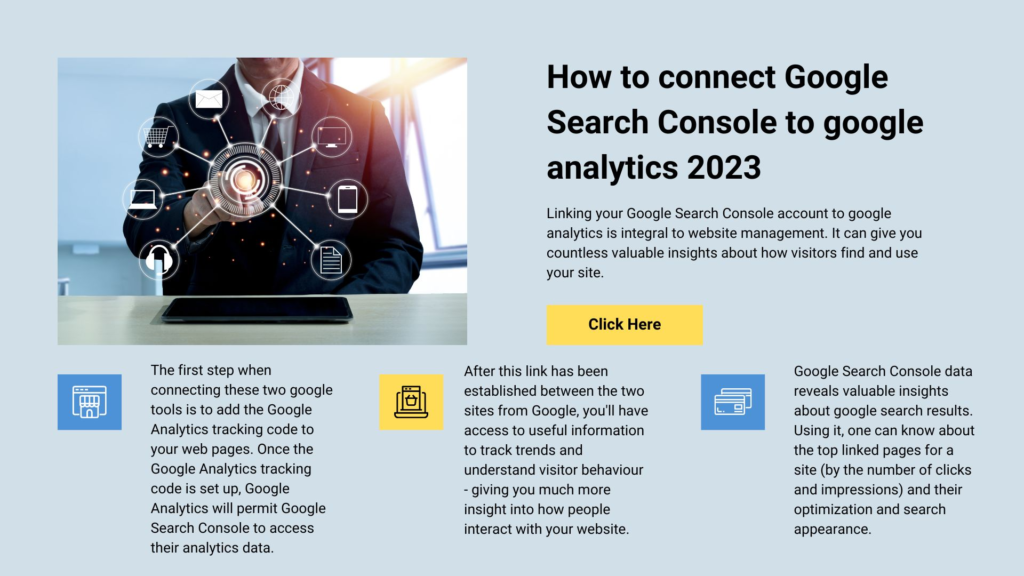 How to connect Google Search Console to google analytics