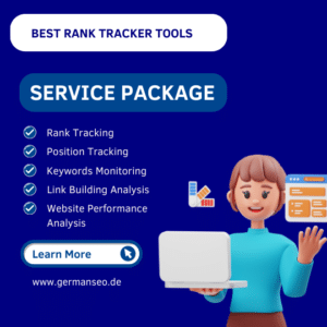 best rank tracker tools for seo | german seo | maisha schimpelsberger